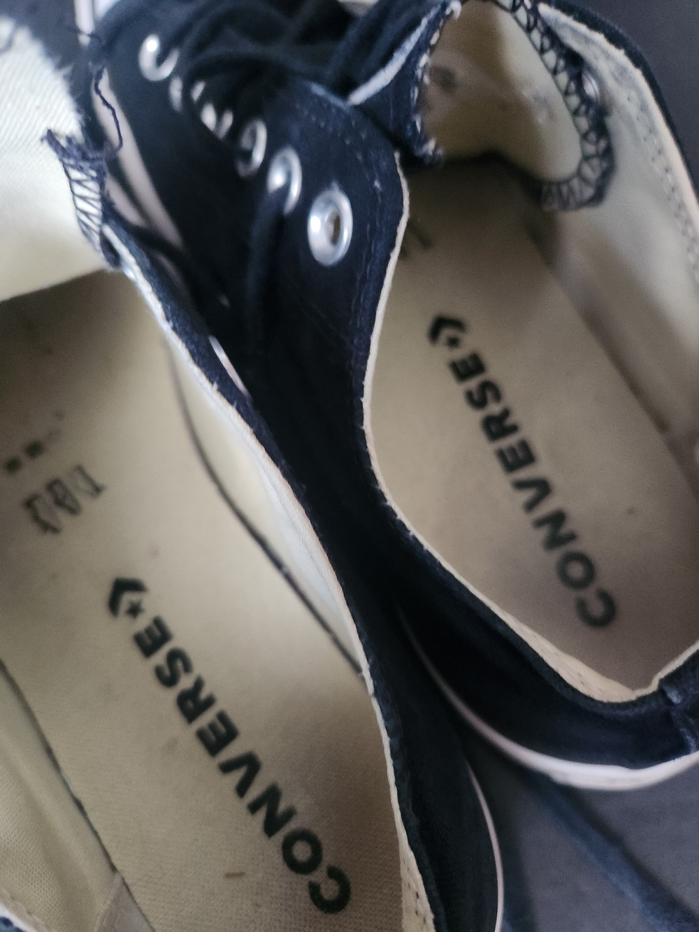 Converse Chuck Taylor All Star Lift Ox Black White Women Size 7.5 560250C - Picture 9 of 9
